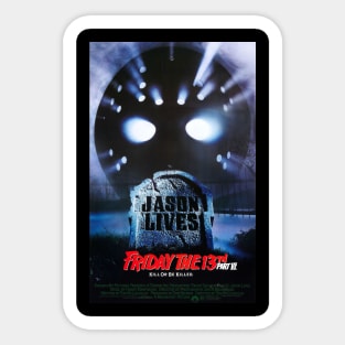 Friday the 13th: Jason Lives Sticker